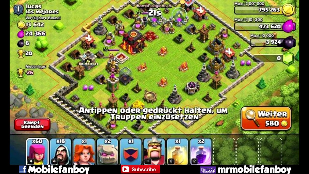 Funny Base Compilation    Clash of Clans