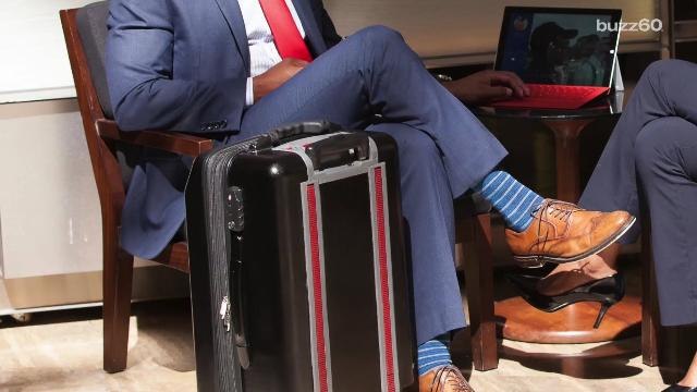 A Suitcase That Climbs Stairs