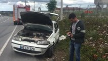 Kocaeli Takla Atan Otomobilden Kurtuldu, Telefonla Kazayı Bildirdi