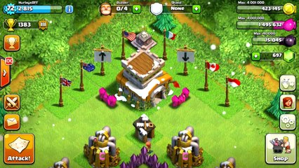 HIGHEST LEVEL   DONATIONS EVER IN CLASH OF CLANS HISTORY