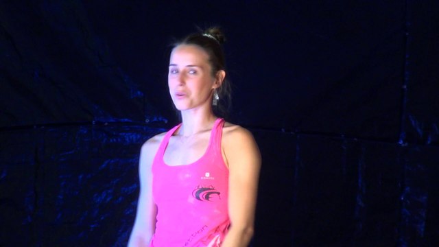 Escalade / championnat de France senior de difficulté à Pau : l'émotion de Mathilde Becerra