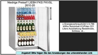Consumer Reviews LIEBH FKS FKVSL 2610-20
