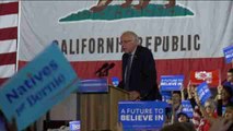 Sanders mantiene su campaña a pesar de la víctoria de Hillary Clinton