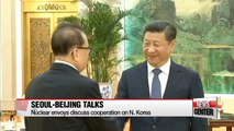 S. Korea, China discuss cooperation on N. Korea