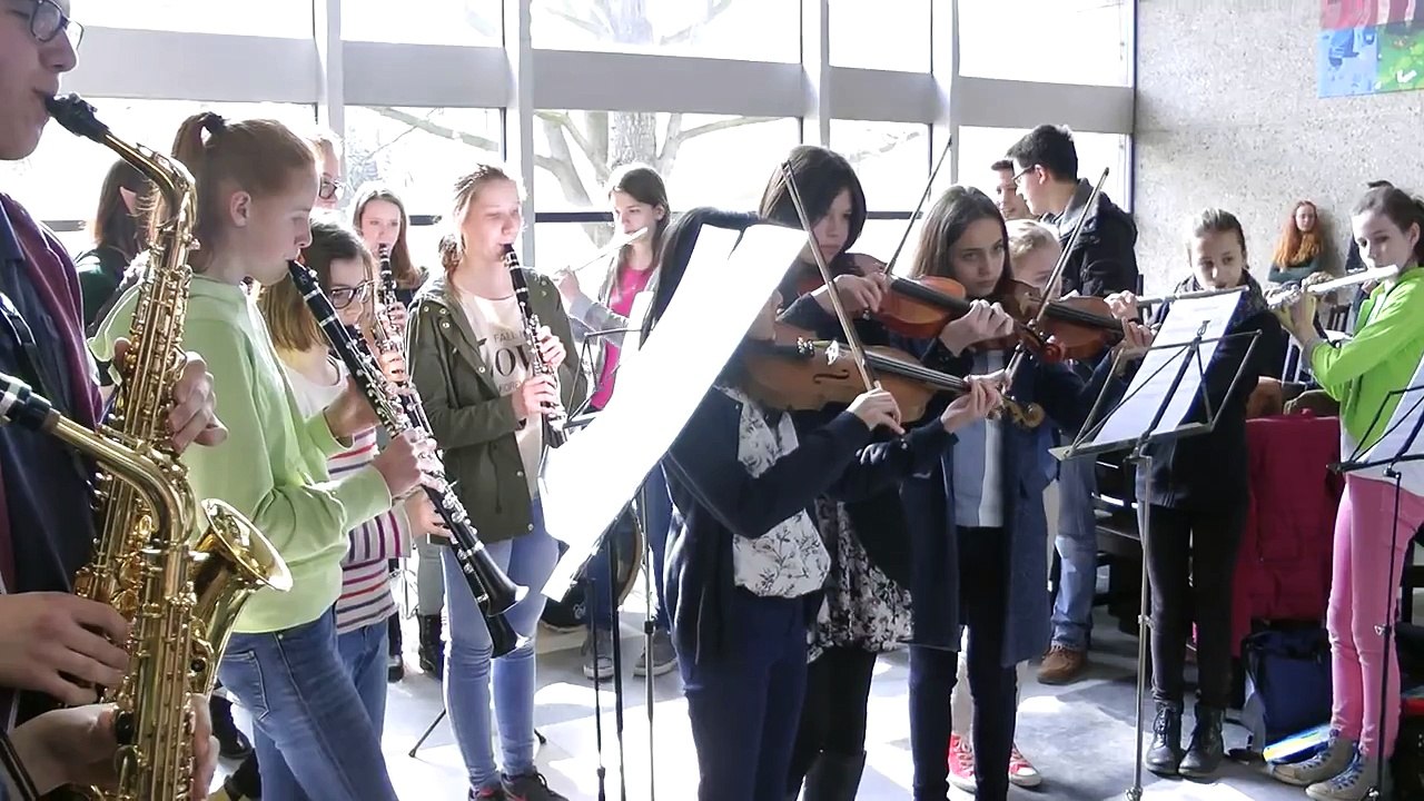 2015 03 24 Gaesdoncker Big Band   Flashmob