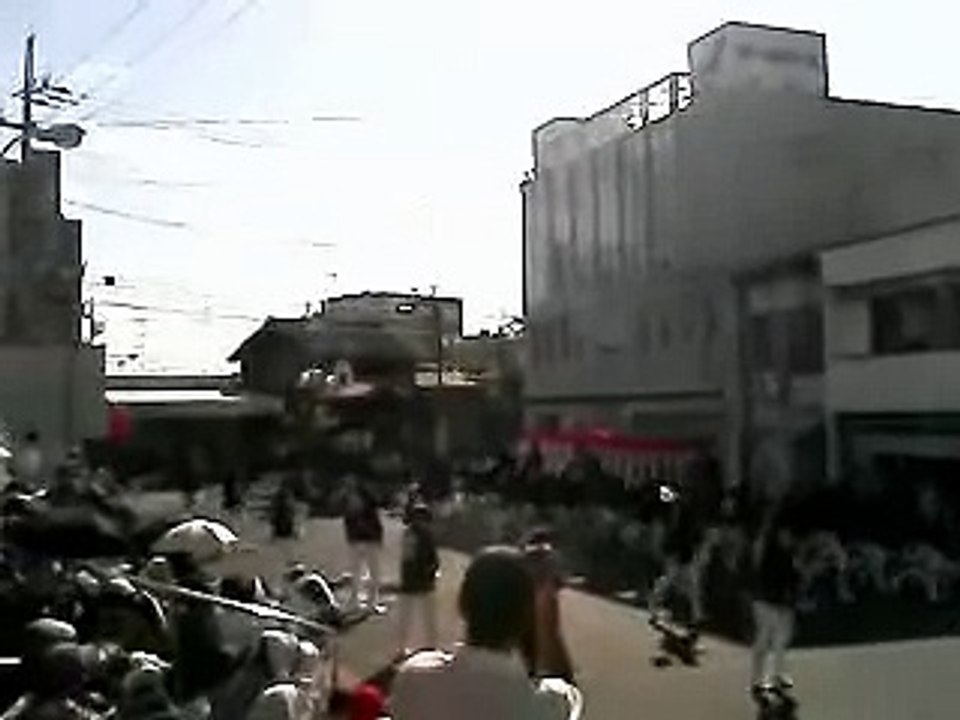 平成19年　岸和田市春木地区　地車(だんじり)試験曳き