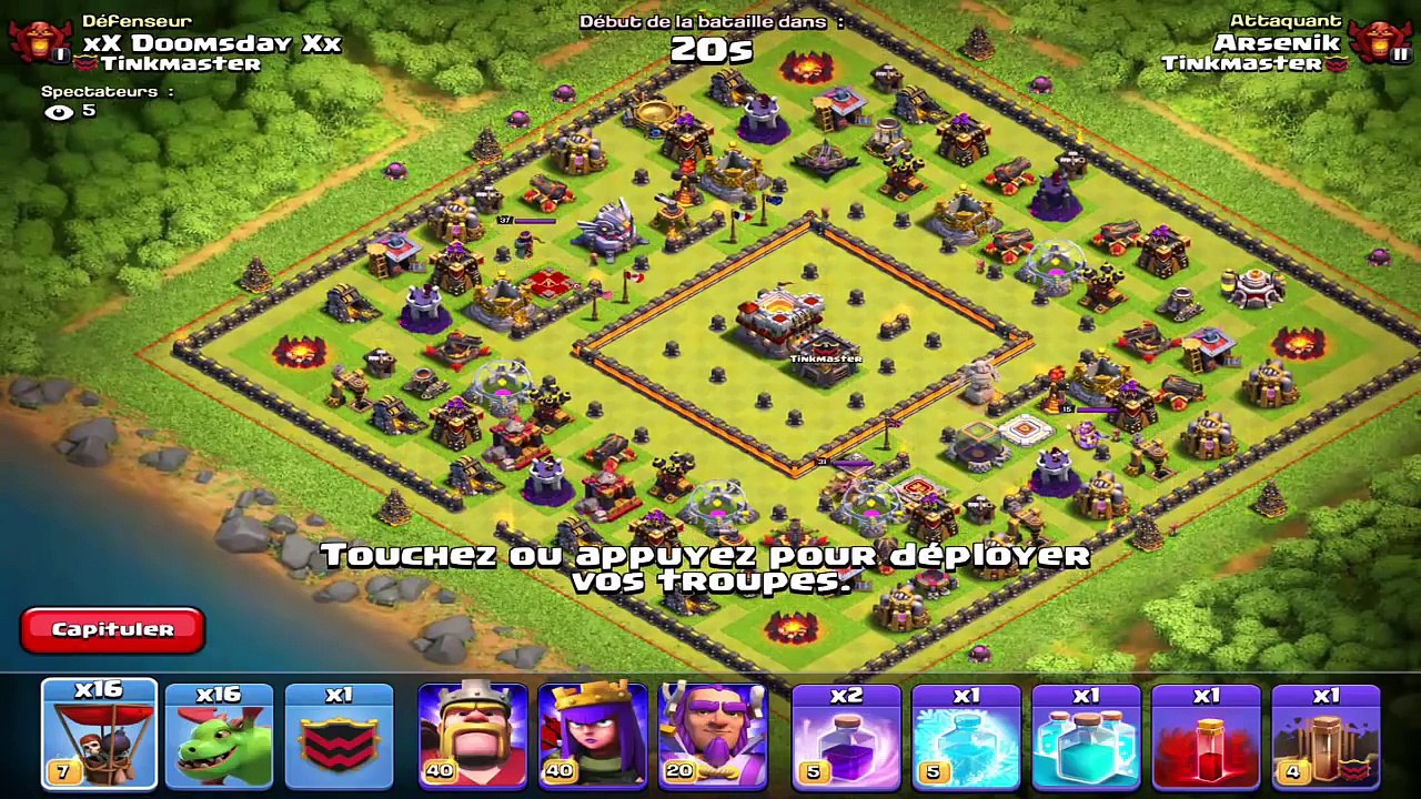 MAX de GEMMES   Mineur Bébé Dragon Ballons 7 Molosse 4   Clash of Clans