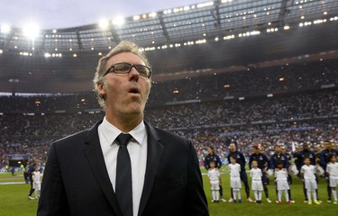 Laurent Blanc, en quatre défaites du PSG