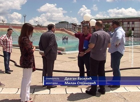 Počele pripreme za vaterpolo turnir u Boru, 08. jun 2016. (RTV Bor)