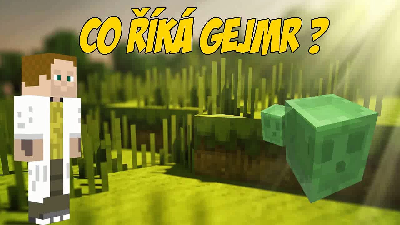 ♪  'Co říká GEJMR'   A Minecraft Parody of What Does The Fox Say