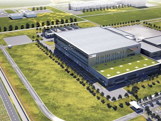 Le PDG de LFB pose la première pierre à Arras