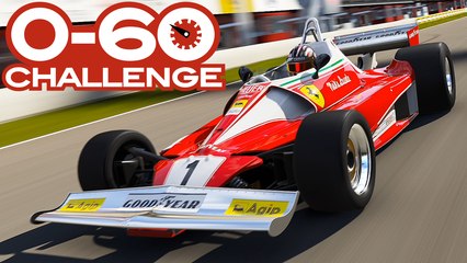 0-60 MPH Challenge: Open Cockpit Cars - Formula E (Forza 6)
