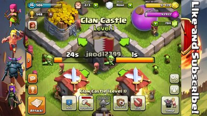 Clash Of Clans Beginners Let s Play Episode 2- Town Hall 4!