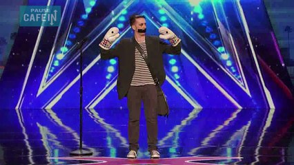 Il passe son audition à America's Got Talent avec la bouche scotchée et fait une prestation brillante