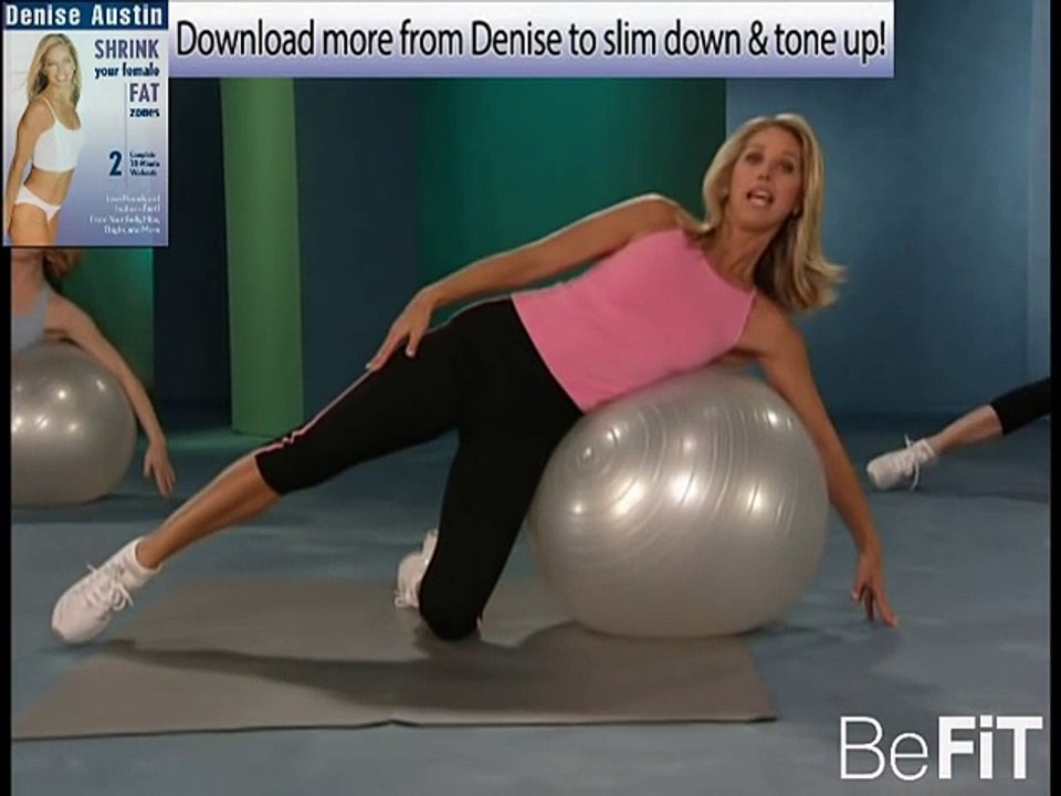 Sexy Abs & Weight Loss Stability Ball Workout  Denise Austin