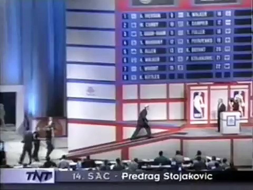 1996 NBA Draft Stojakovic
