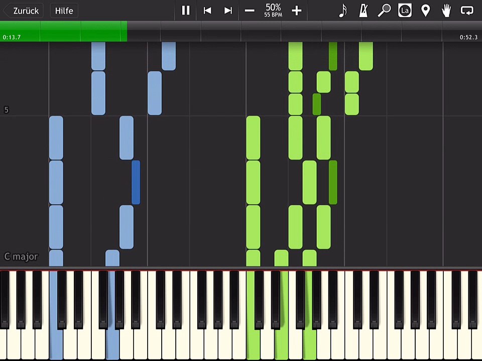 Blues C einfache Begleitung linke und rechte Hand 2_mp4