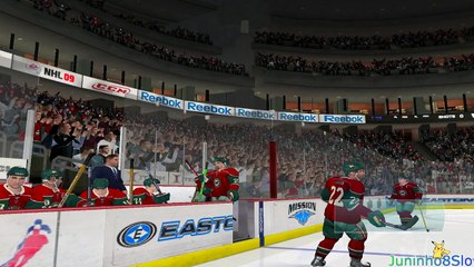 NHL 09-Dynasty mode-Minnesota Wild vs Washington Capitals-Game 21