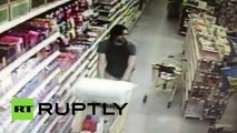La reacción de una mujer cuando intentaron secuestrar a su hija en un supermercado