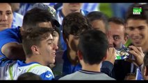 Reacciones de los jugadores del Leganés tras ascenso a la Liga BBVA 05-06-2016