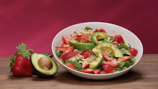 Banish Belly Fat With This Strawberry Quinoa Salad