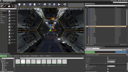 Unreal Engine 4 (UE4) Demo Sci Fi Corridor 2