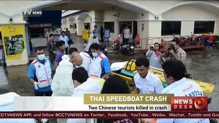 Download Video: Two Chinese tourists killed in Thai speedboat crash