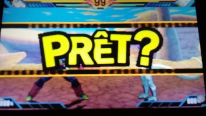 Goku ssjg et son père vs beerus et freezer