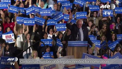 Bernie Sanders vows to stay in Democratic nomination race