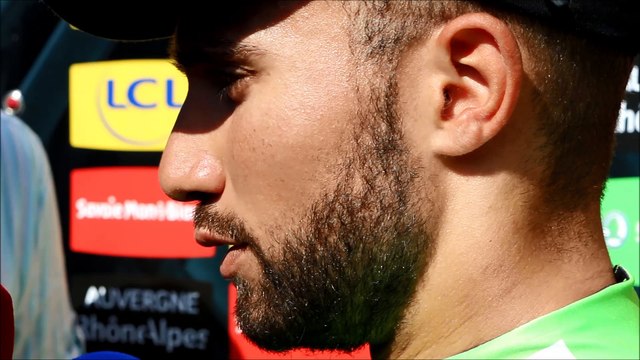 Critérium 2016 : Nacer Bouhanni vainqueur de la 1ère étape à Saint-Vulbas, c'était un sprint très nerveux