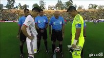 Lors du match Colombie-Paraguay en Copa America