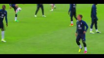 Ok, fermez tout et donnez nous la coupe ! Pogba et Griezmann font le show à l'entraînement.