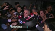 Renan, Jucá e Sarney criticam pedido de prisão de Janot