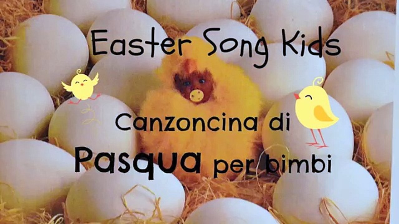 EASTER-PASQUA, canzoncina bambini Inglese