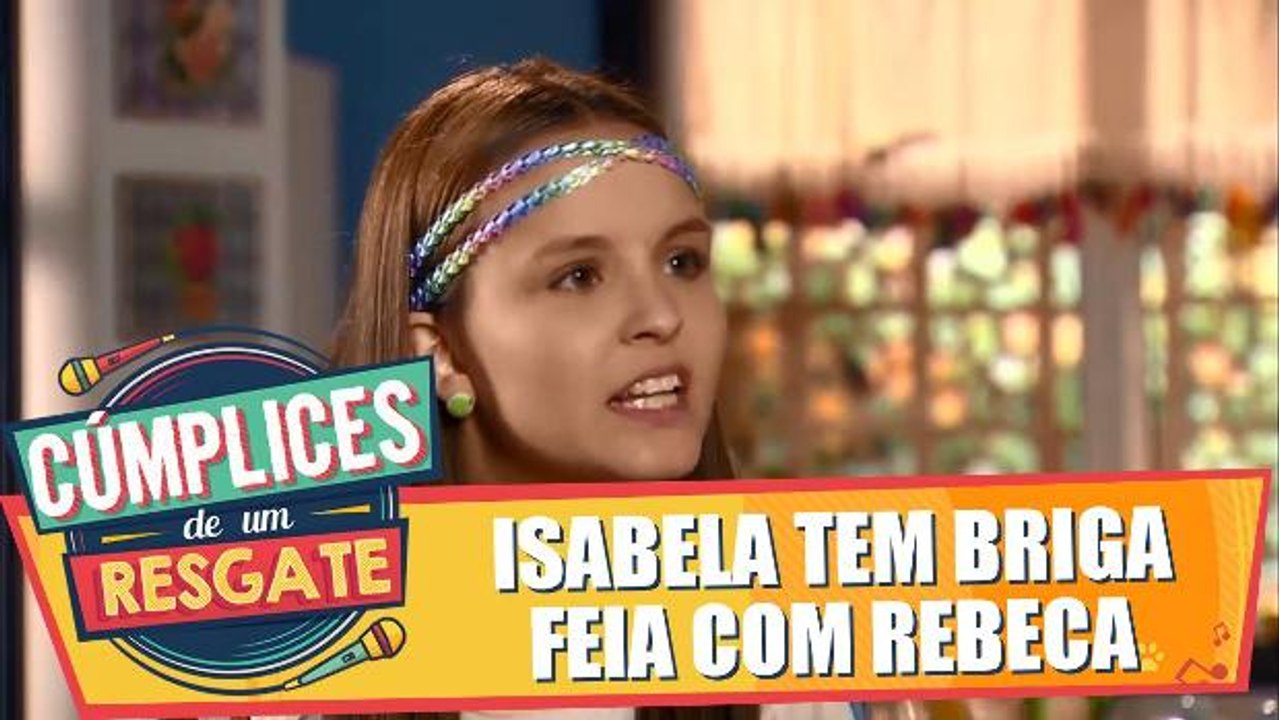 Isabela tem briga feia com Rebeca