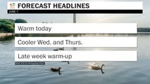 Cooler, spring-like weather ahead