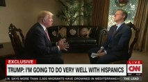 Watch Jake Tapper ask Trump 23 follow-up questions about whether Trump is being racist about a judge