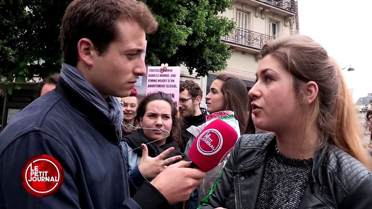 Interview d'une anti-avortement (Petit Journal)