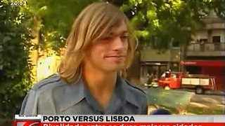 Entrevista SIC, apareço aos 26 seg. Porto versus Lisboa