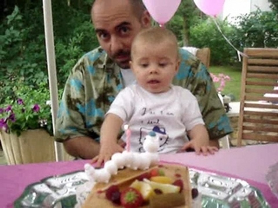 Premier anniversaire de Fanny!