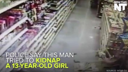 Would-Be Kidnapper Drags 13-Year-Old Through Store