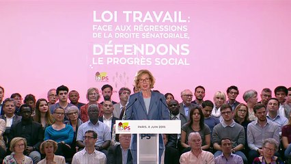 Intervention de Nicole Bricq lors du meeting "Loi Travail : Défendons le progrès social" du 8 juin 2016