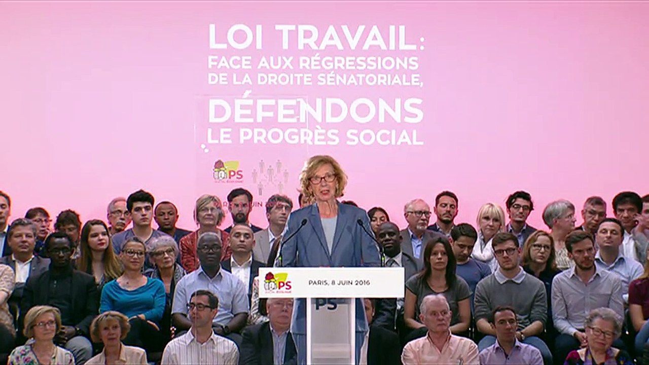 Intervention de Nicole Bricq lors du meeting "Loi Travail : Défendons le progrès social" du 8 juin 2016