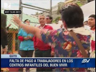 Trabajadores de centros del Buen Vivir están impagos desde hace 3 meses