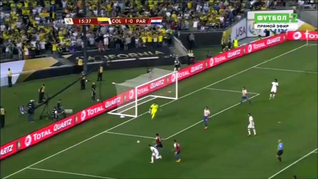 Колумбия - Парагвай 2-1 (8 июня 2016 г, Кубок Америки)