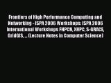 Read Frontiers of High Performance Computing and Networking - ISPA 2006 Workshops: ISPA 2006
