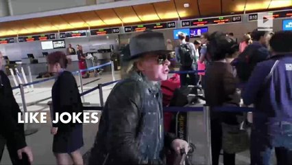 Axl Rose isn't happy about the internet making fun of him