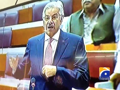 Ruckus in NA over Khawaja Asif's remarks -08 June 2016
