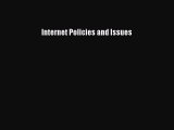 Read Internet Policies and Issues Ebook Free