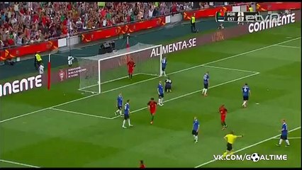 Ricardo Quaresma Fantastic Goal HD - Portugal 2-0 Estonia - 08-06-2016